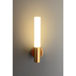 Minimalist Design Led Wall Sconces, Wall Led Lighting for Bathroom and Bedroom Lamp, Led Light Fixture, Modern Wall Lamp, Sconces Pair Honey