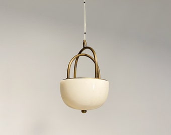 Marble Dome LED Pendant Light - Mid-Century Modern Lighting