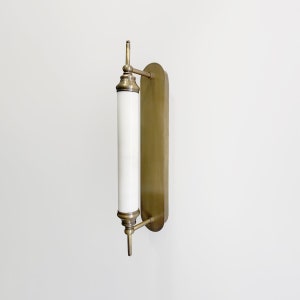Aplique de pared LED de mármol: Luminaria minimalista moderna