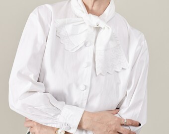 新品未使用　Heve tulip bonding blouse white 新品未使用 Heve tulip bonding blouse white