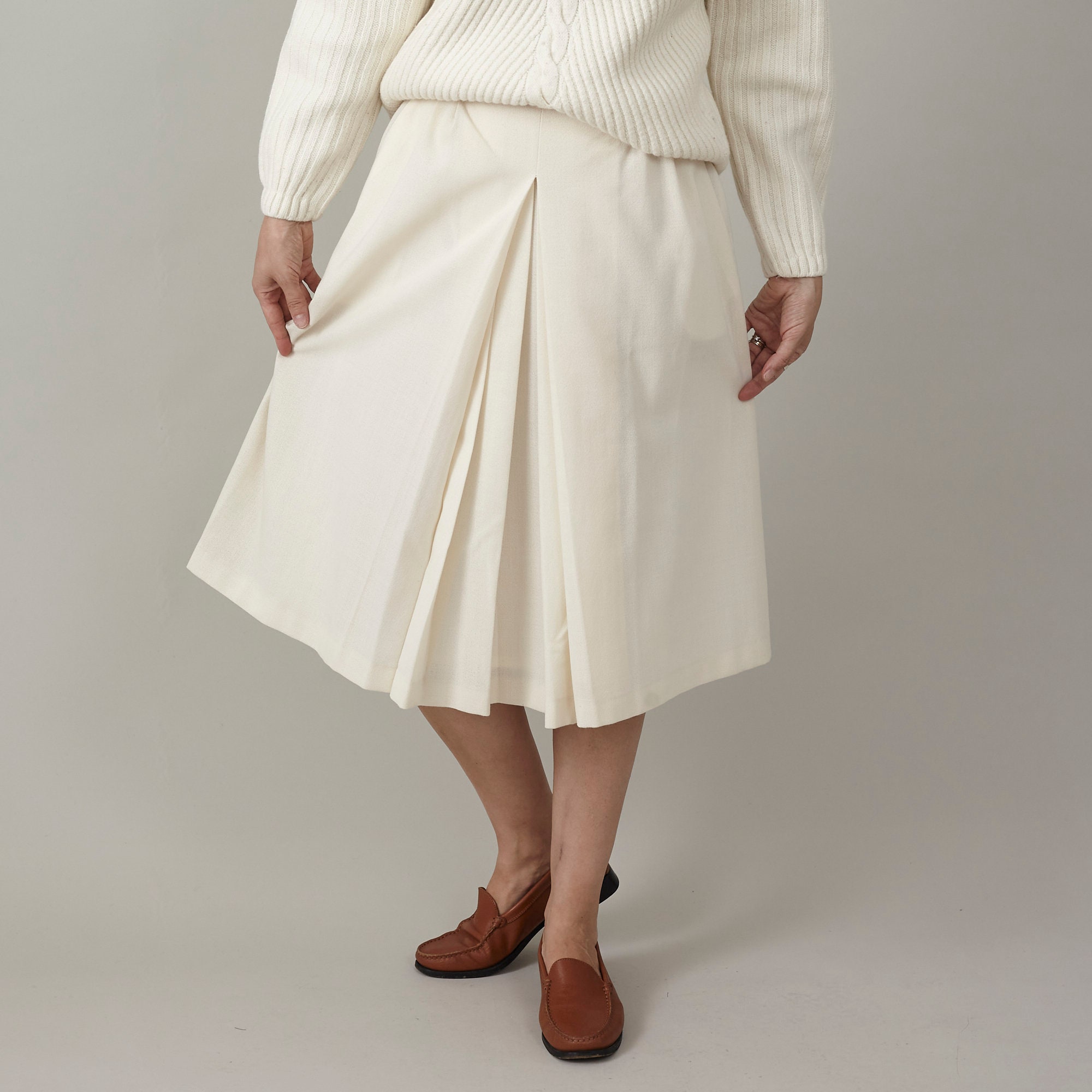 Rare Vintage Celine Linen Skirt Skirt Celine Vintage Size 0 Length