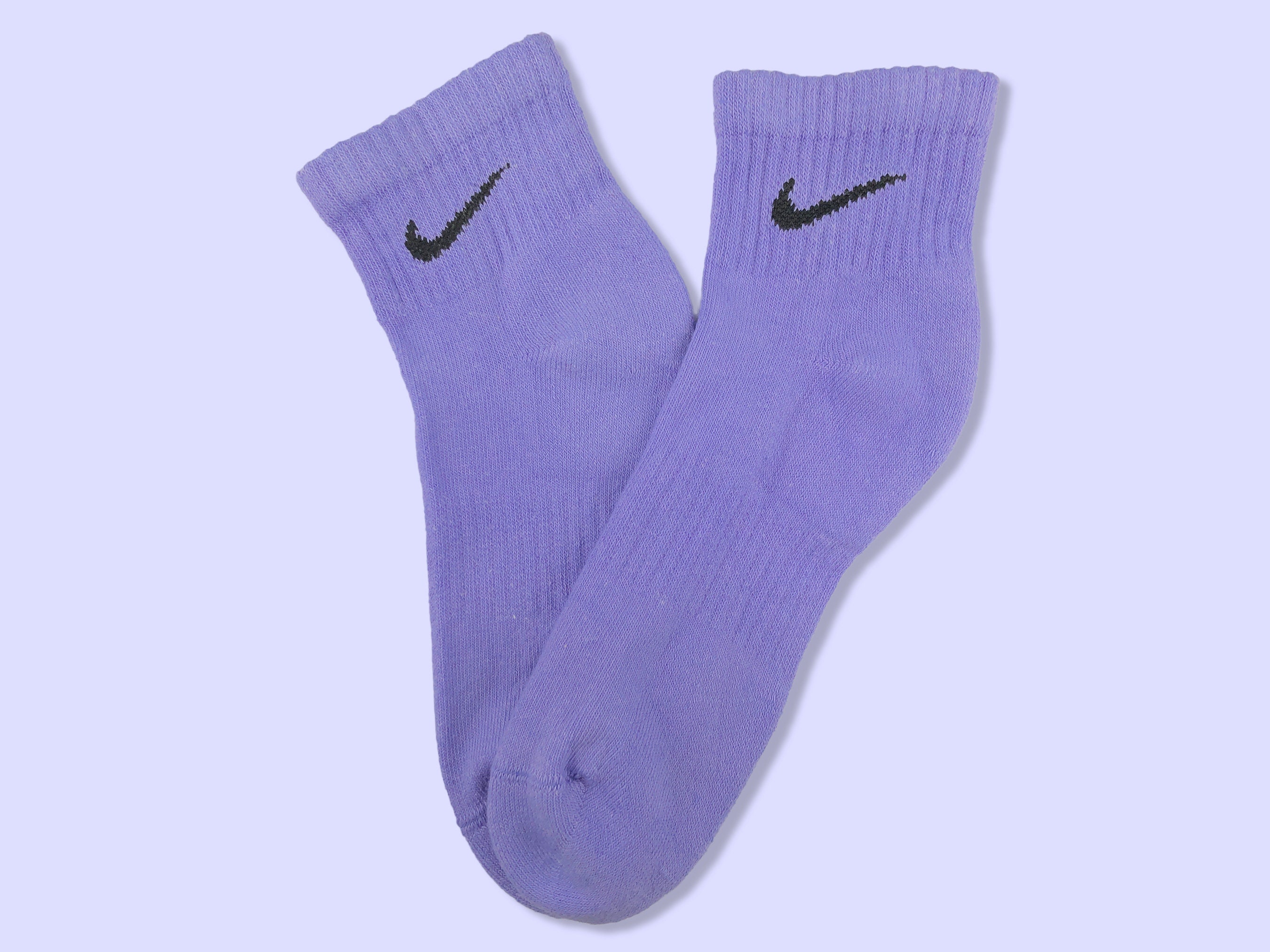 Nike Short Socks Colored Hand-Dyed | Etsy