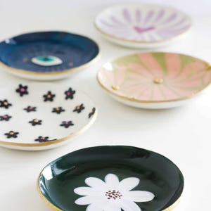 Handmade Boho Jewelry Dish | Minimalist Accessory Tray