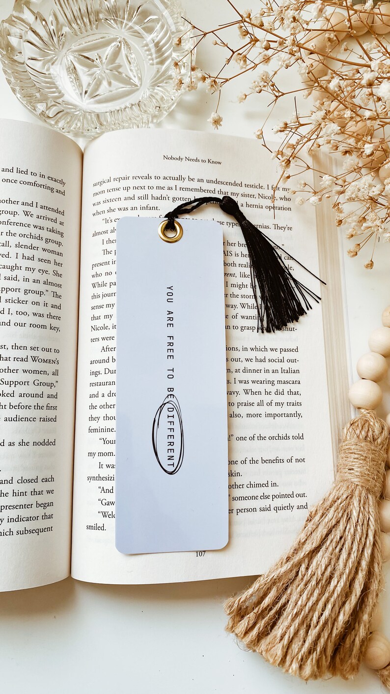 Laminated Quote Bookmark | Handmade Reading Gift - Etsy