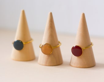 Clay Rings | Handmade Rings| Boho Clay Rings | Gold Rings| Gold Jewelry| Handmade Jewelry