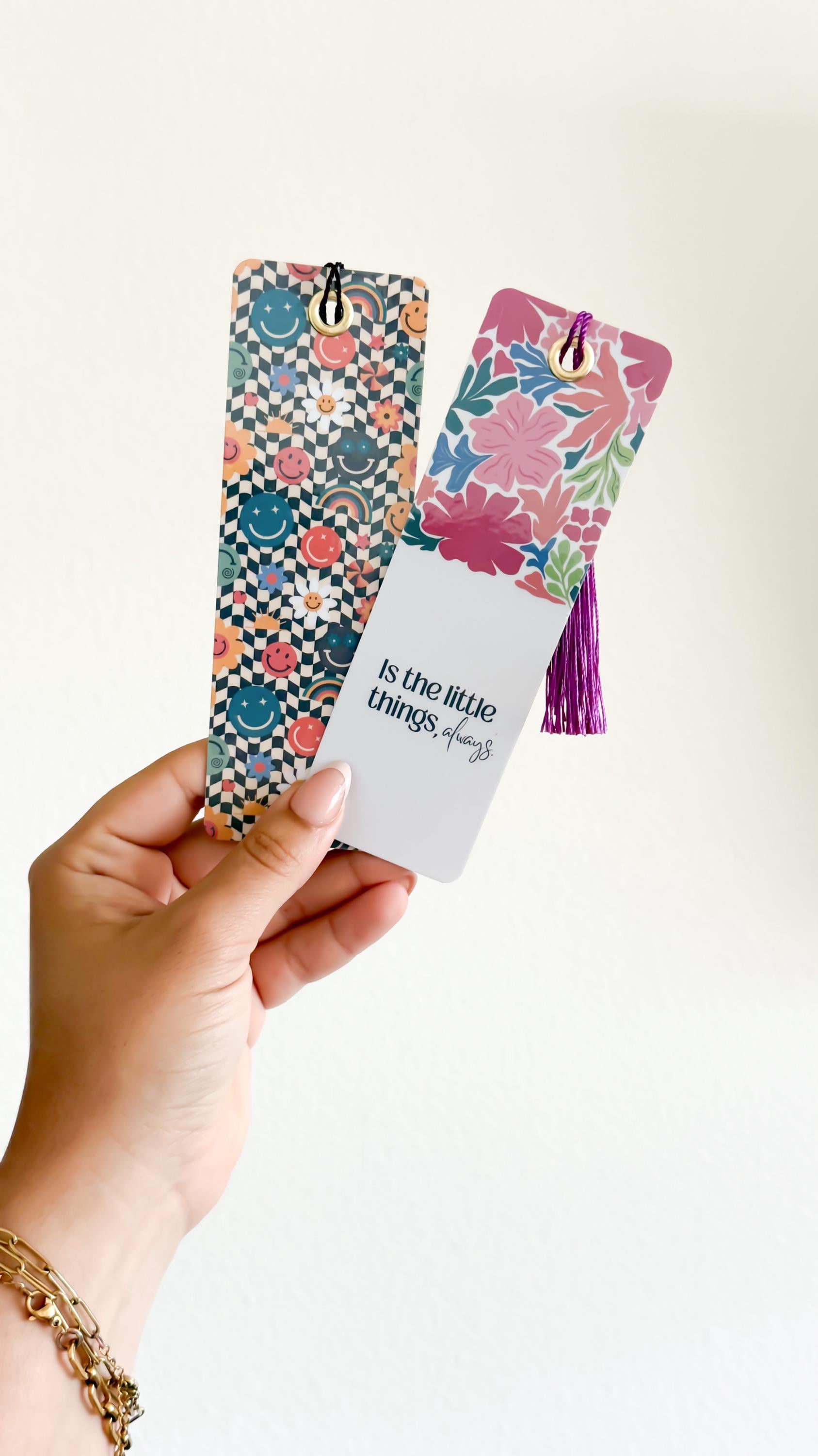 Daisy Bookmark | Handmade Laminated Reading Gift - Etsy