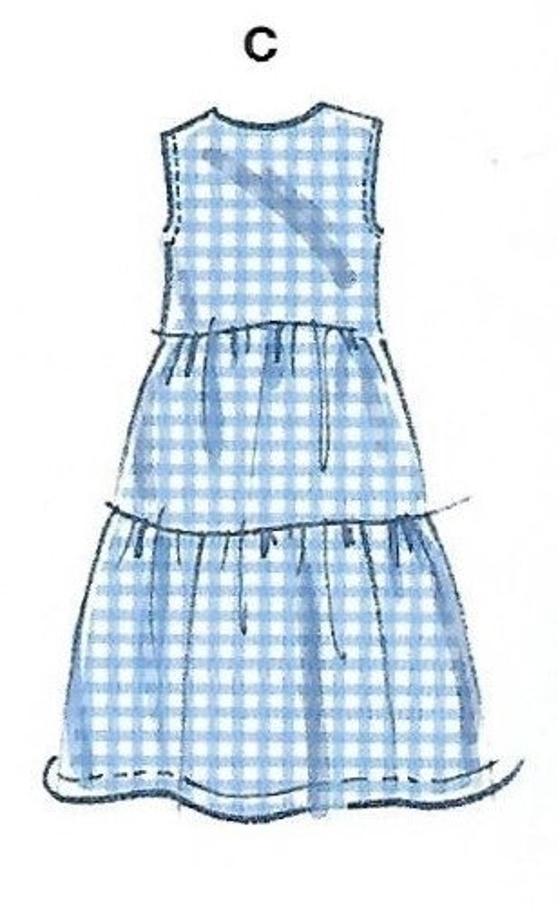 Summer Dress Pattern Mccall s M7948 Tiered Dress With Etsy