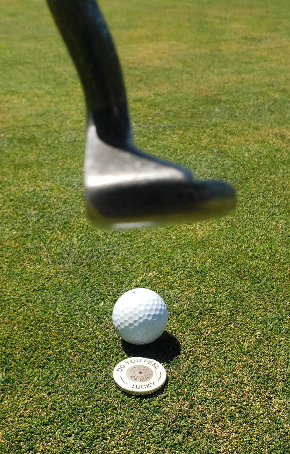 Cool Golf Ball Marker do You Feel Lucky Etsy