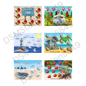 Summer Beach Trip Micro Mini Savings Challenge / Digital Download