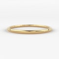 Gold Ring / 14K Solid Gold Round Wedding Band / 1.2 MM Yellow Gold Ring / Dainty Stacking Ring / Simple Delicate Ring / Thin wedding band product logo