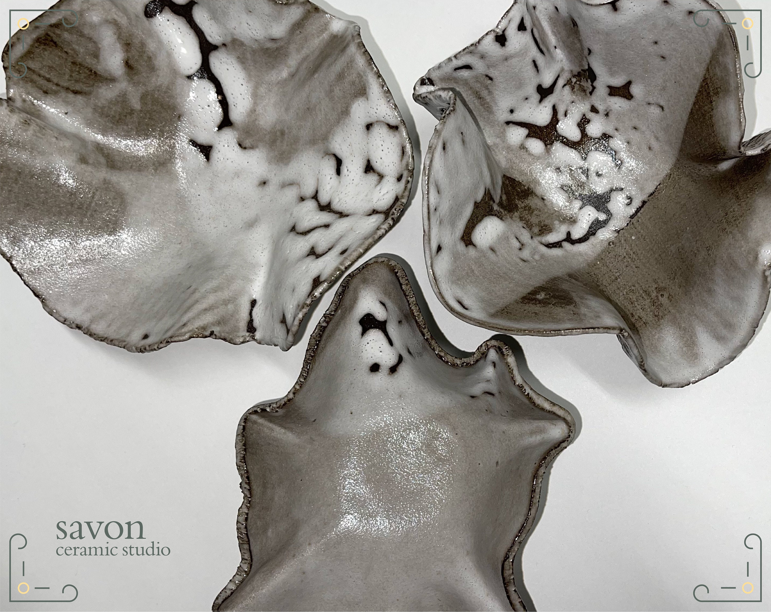 Glazed Handmade Ceramic Bowl Set Etsy