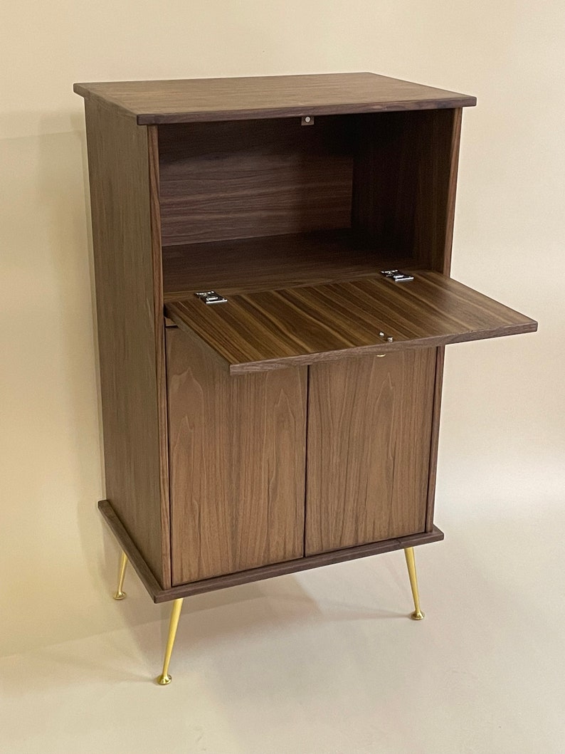 Mid Century Inspired Modern Bar Etsy