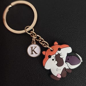 Lovely Squirrel Keychain Gift Soft PVC Rubber