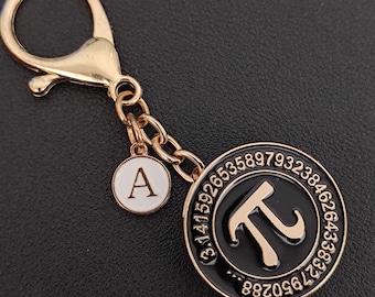 Pi Bag Charm Dual-Purpose Pin For Mathematics