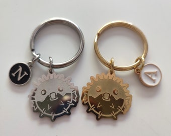 Personalized Pufferfish Keychain Gift For Girl Boy