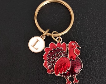 Turkey Keychain Gift For Thanksgiving Day