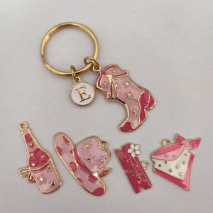 Personalized Cowgirl Keychain Gift For Girl