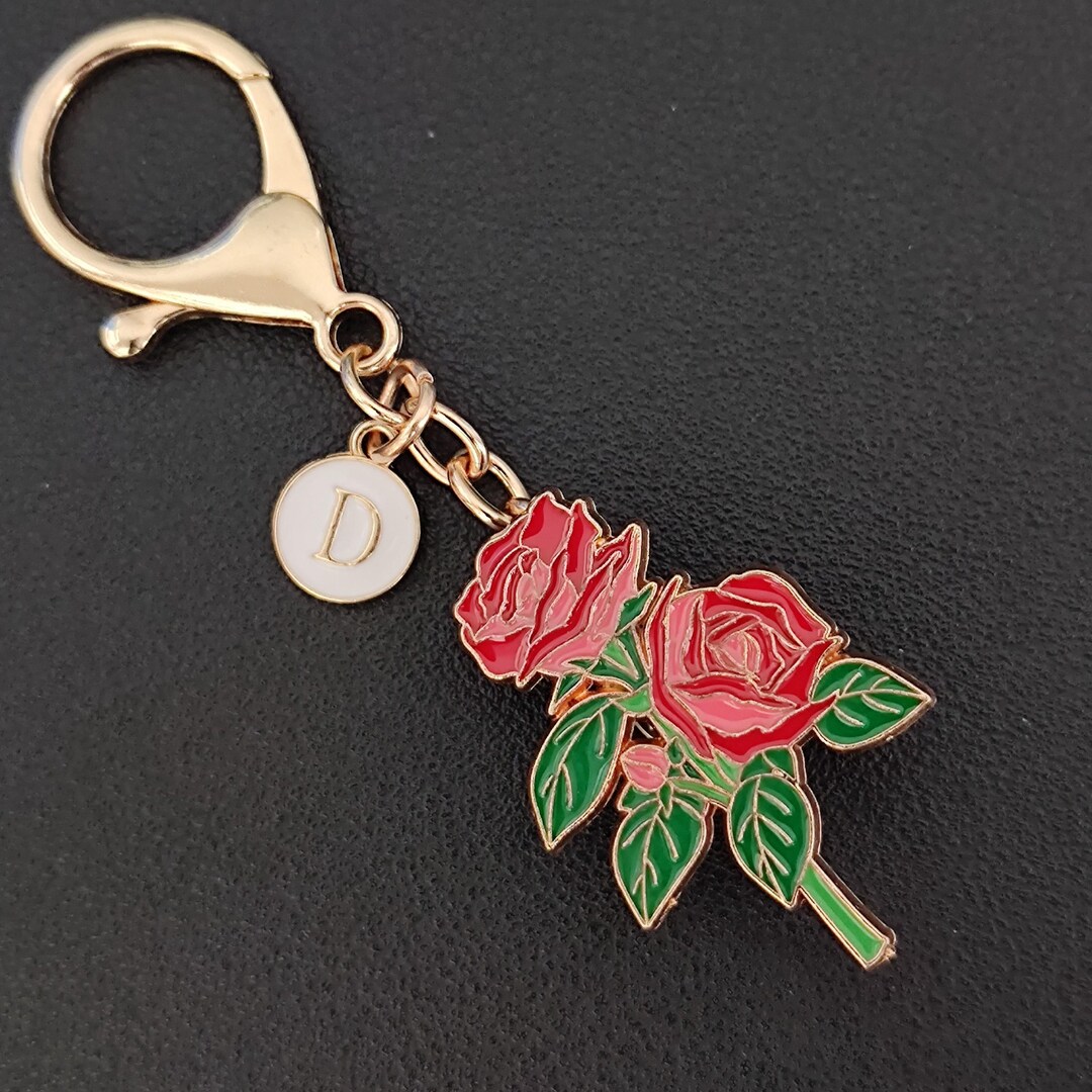Broche Émail Orchidée Rose Vermegoint – Épinglette Florale Élégante Avec Pouch Velours – Cadeau Femme, Idée Fête