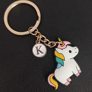 Unicorn Keychain Gift Soft PVC Rubber