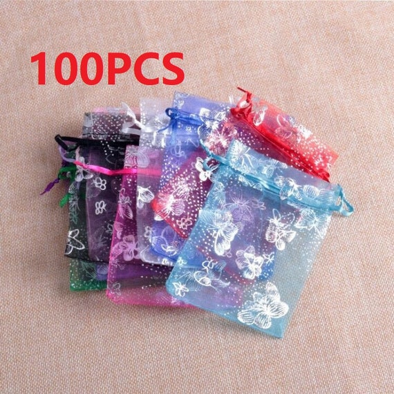 Details about 12 Colors 100pcs Butterfly Organza Candy Gift Bags Jewelry Pouch Wedding Favors Details about 12 Colors 100pcs Butterfly Organza Candy Gift Bags Jewelry Pouch Wedding Favors