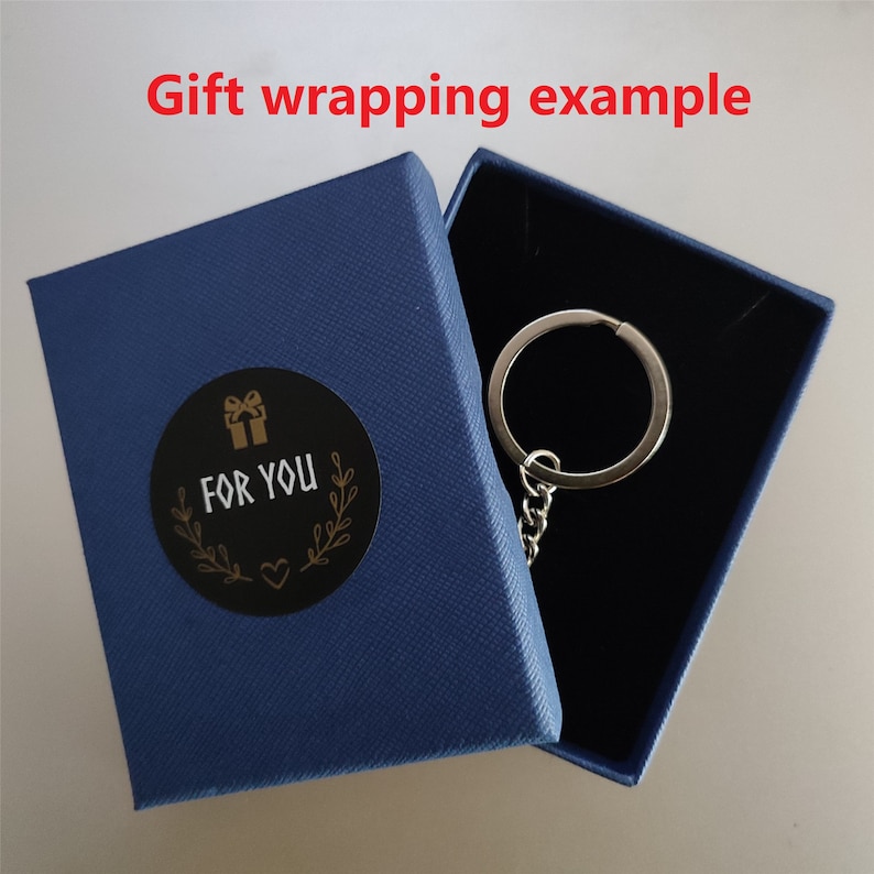 Gift box wrapping example