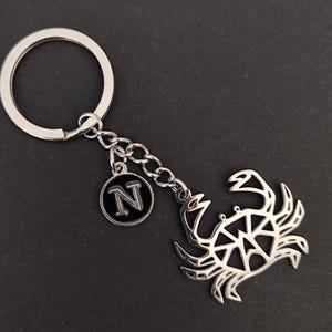 Llavero de cangrejo personalizado para cáncer