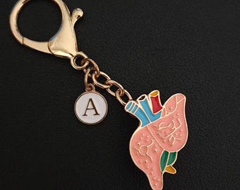 Personalized Liver Bag Charm Dual-Purpose Pin