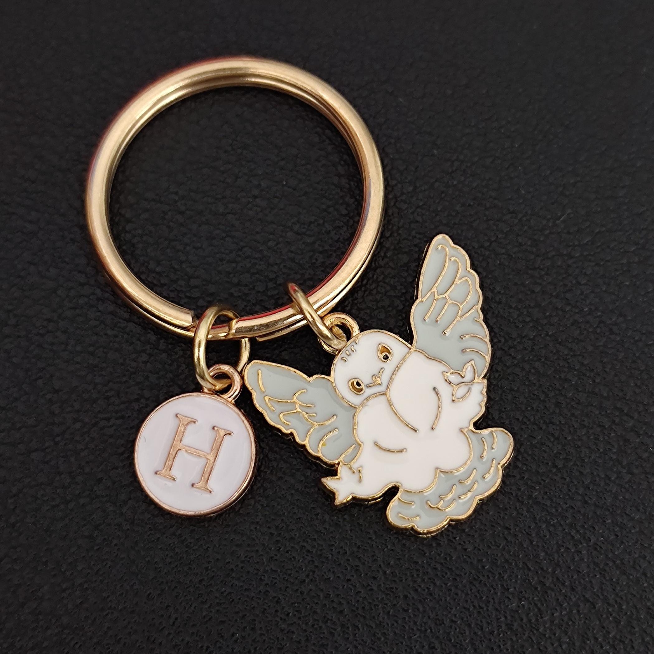 Owl Keyring - Personalized Bird Keychain