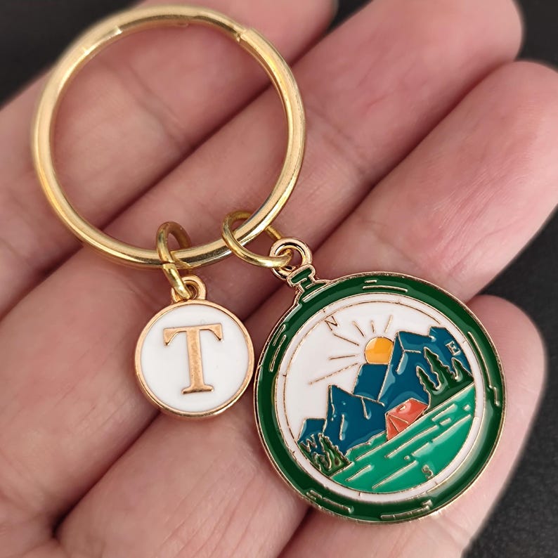 River Key Chain Personalized River Camping Keychain Gift - Etsy