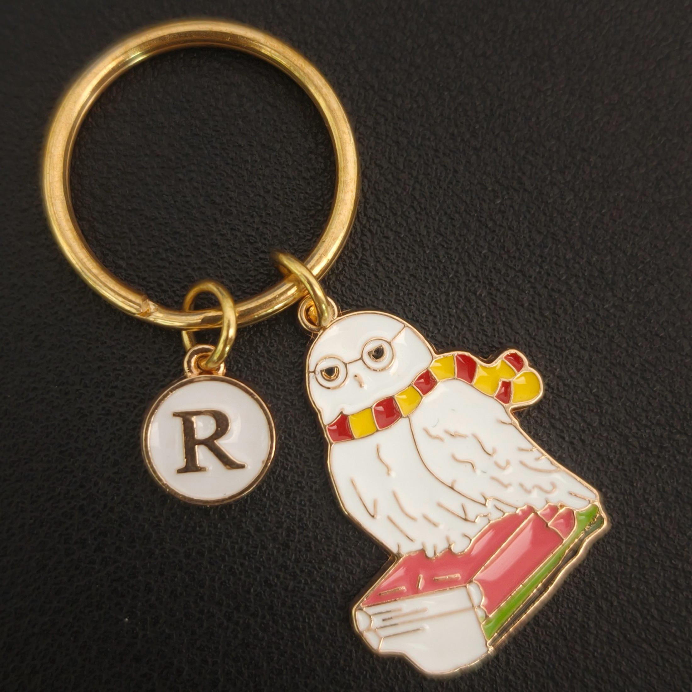 Owl Keychain: Personalized Student Book Keyring