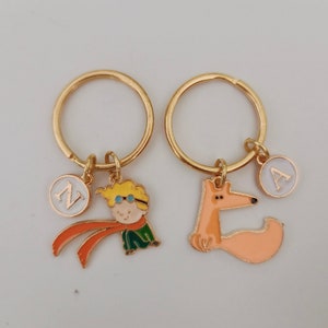 Personalized Little Prince Keychain Gift For Kids