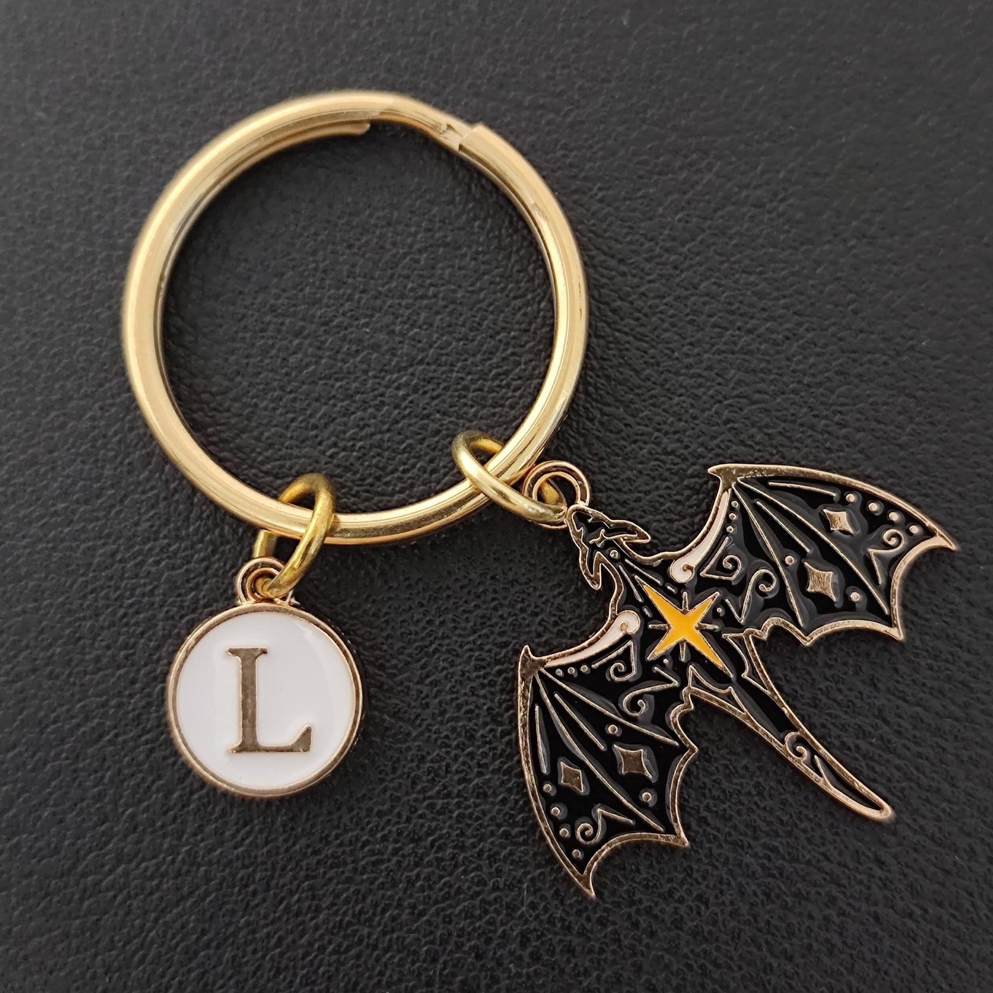 Portachiavi Flexi Dragon Sdentato ispirato a Dragon Trainer / Portachiavi Sdentato con coda rossa / Drago Furia Buia / Giocattolo 3D - Italia