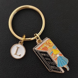 Personlized Keychain of Alice in Wonderland