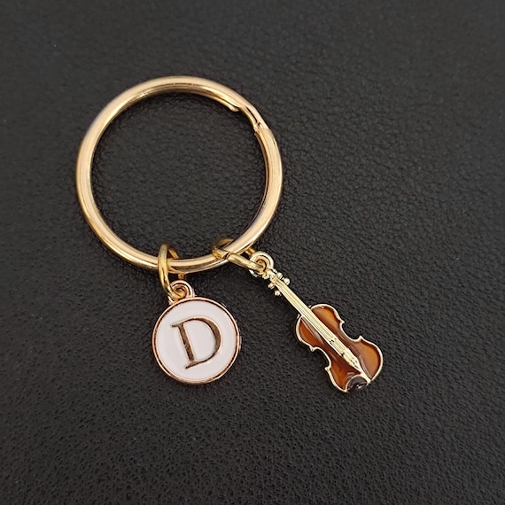 Violinist Keychain