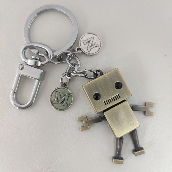 Adorkable Robot Keychain Gift For Man