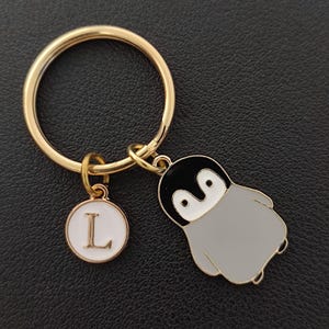 Cute Penguin Keychain Gift For Girl