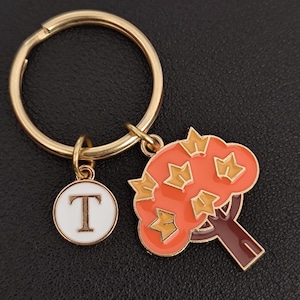 Personalized Maple Keychain Gift For Girl