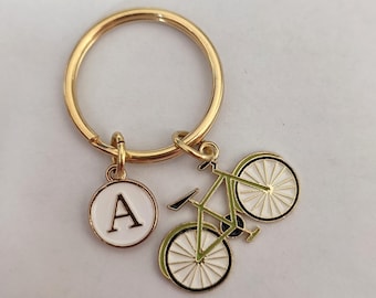 Bicycle Keychain Personalized Gift For Girl