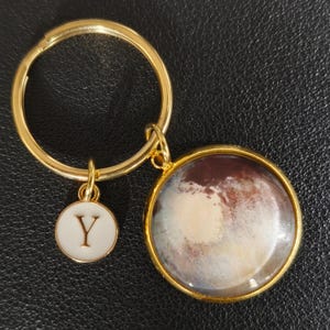 Pluto Schlüsselanhänger - Planet Cabochon Keyring