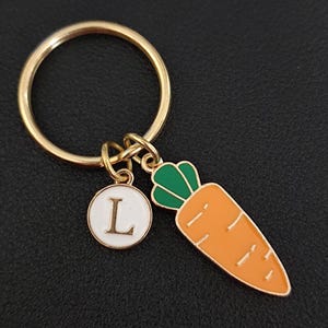 Personalized Carrot Keychain For Girl