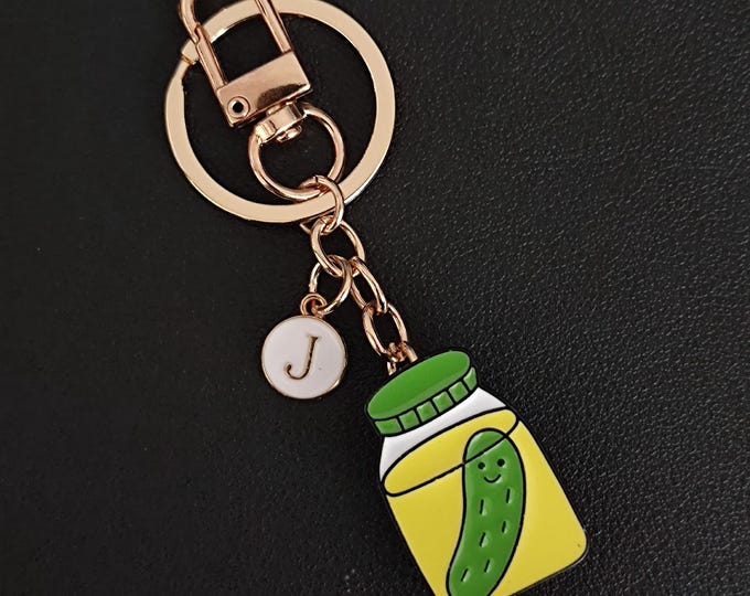 Personalized Pickles Dual-Purpose Bag Charm Or Pin