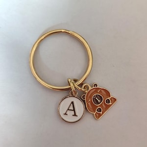 Cadeau porte-clés Capybara personnalisé pour fille