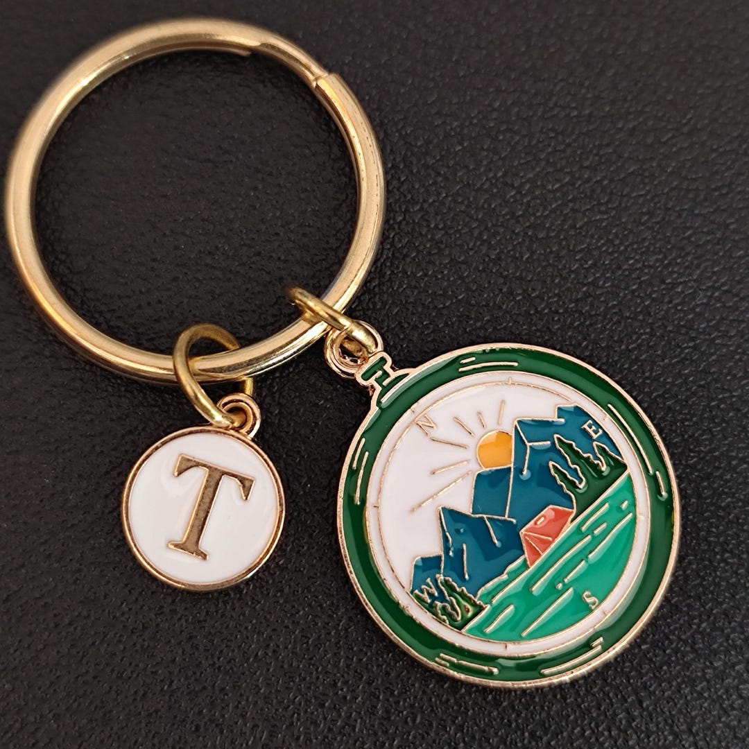 River Key Chain Personalized River Camping Keychain Gift - Etsy