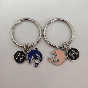 Personalized Dolphin Keychain For Boy Girl