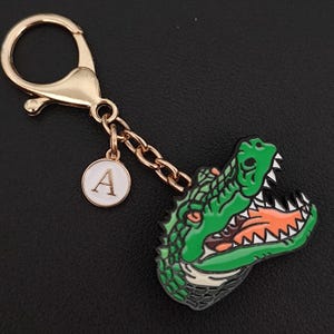 Crocodile Dual-Purpose Bag Charm Or Pin