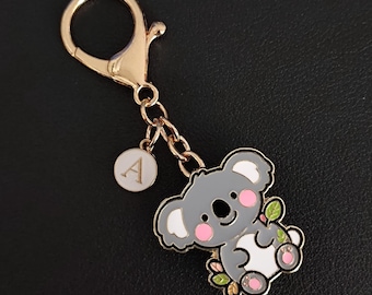 Koala Bag Charm: Personalized Dual-Purpose Pin