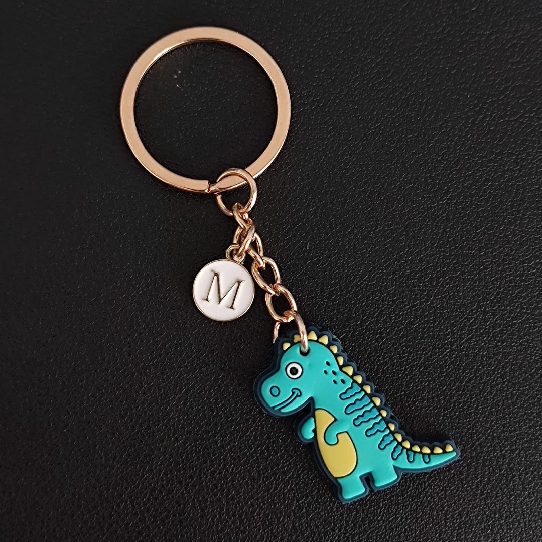 Tyrannosaurus Rex Keychain - PVC Rubber Dinosaur Keyring - Etsy