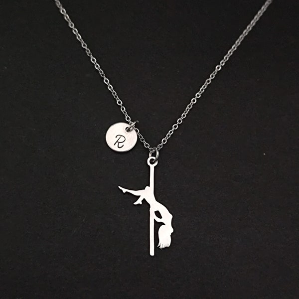 Pole Dance - Personalized Necklace For Pole Dancer - Namezan