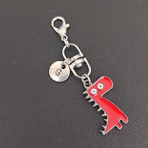 Personalized Dinosaur Purse Charm Gift