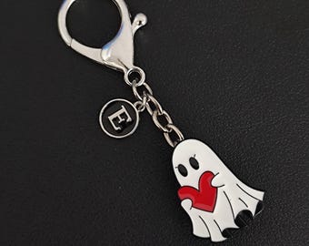 Ghost Bag Charm: Halloween Dual-Purpose Pin